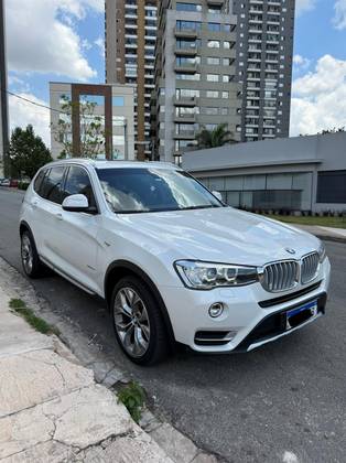 BMW X3 2.0 20I X LINE 4X4 16V GASOLINA 4P AUTOMÁTICO BMW X3 2.0 20I X LINE 4X4 16V GASOLINA 4P AUTOMÁTICO